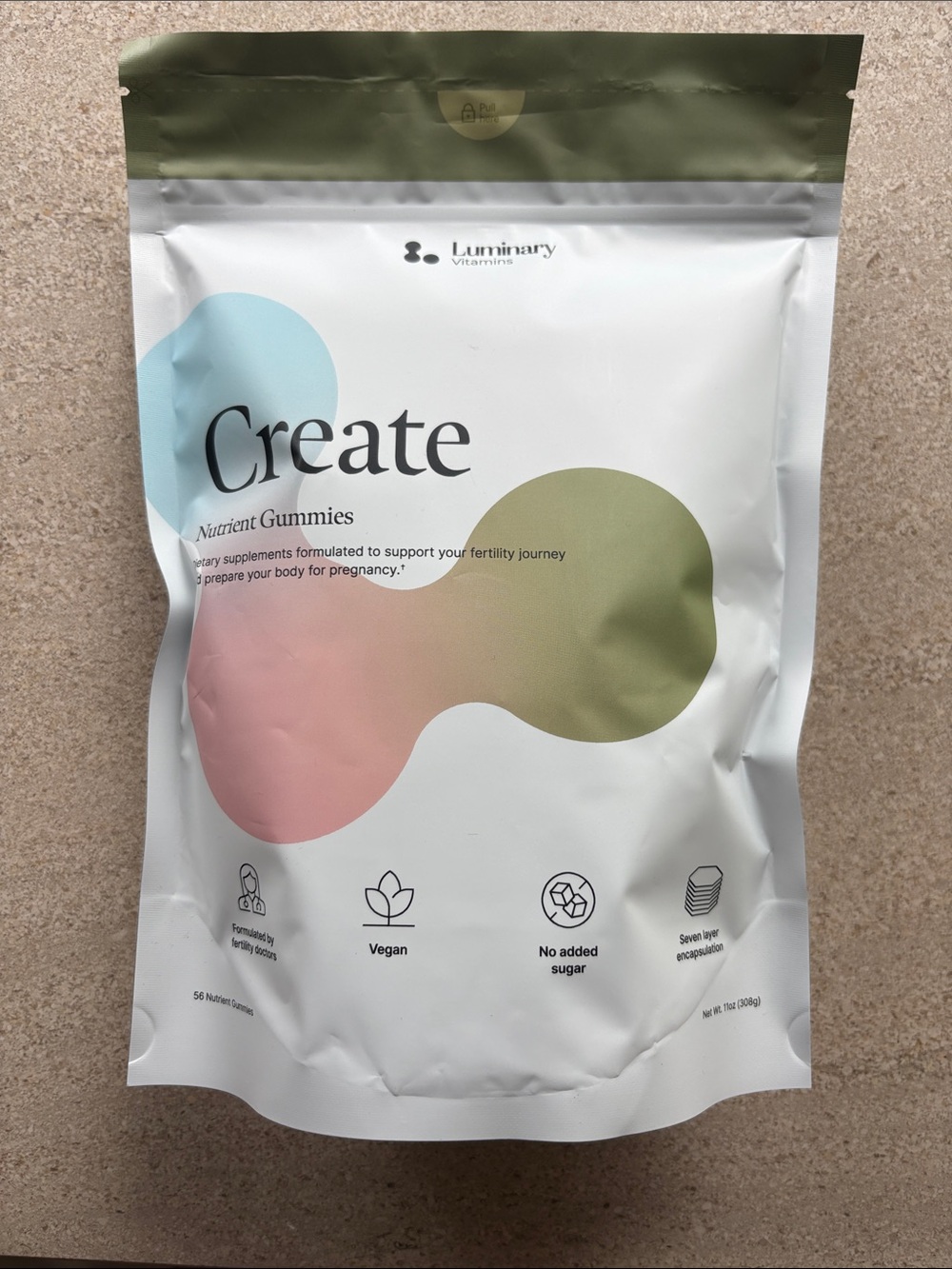 Luminary Create Nutrient Gummies - brand new; unopened